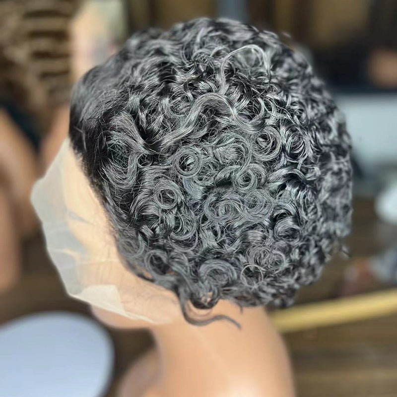 Lace wig short hair - ElevateHealthTech