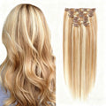 Golden Bronde Highlights / Classic Clip-Ins (100g-120g)(#12/613) - ElevateHealthTech