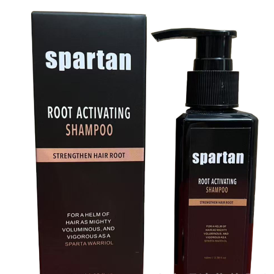 Spartan Herbal Shampoo – Hair Thickening & Root Nourishing Formula for Fuller-Looking Hair (100ml)