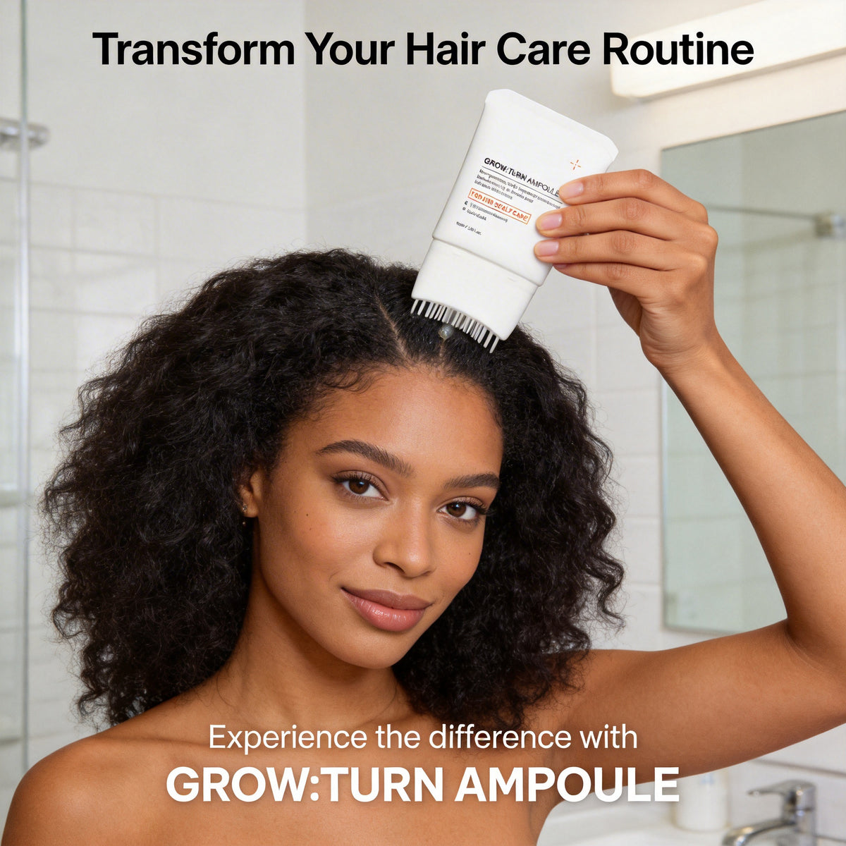 Hair Growth Serum with Massage Brush Head – Scalp Nourishing & Follicle Care Treatment (100ml) - ElevateHealthTech