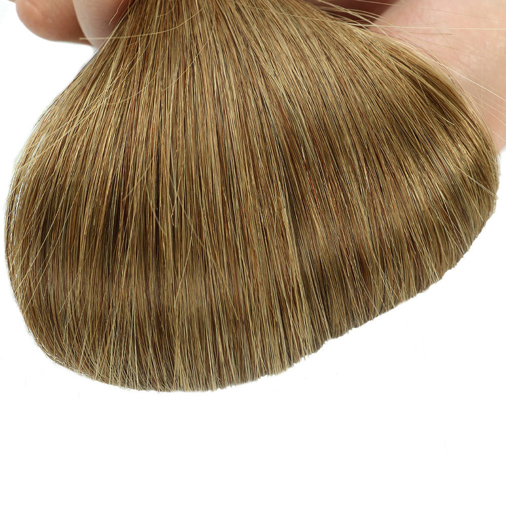 Chocolate Deep Color Melt Premium I-tip Hair Extensions 50g(#8) - ElevateHealthTech