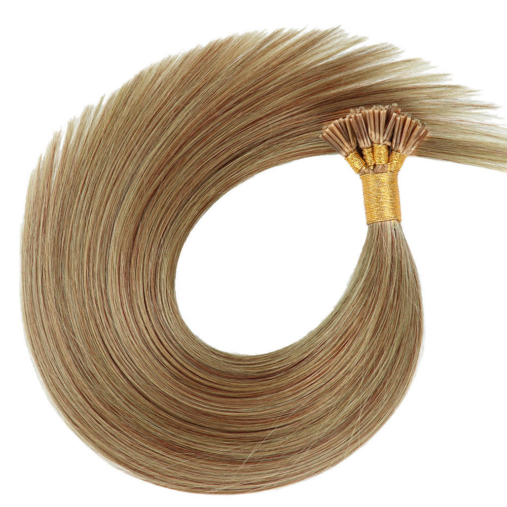 Sugar Brown Premium I-tip Hair Extensions 50g(#10) - ElevateHealthTech