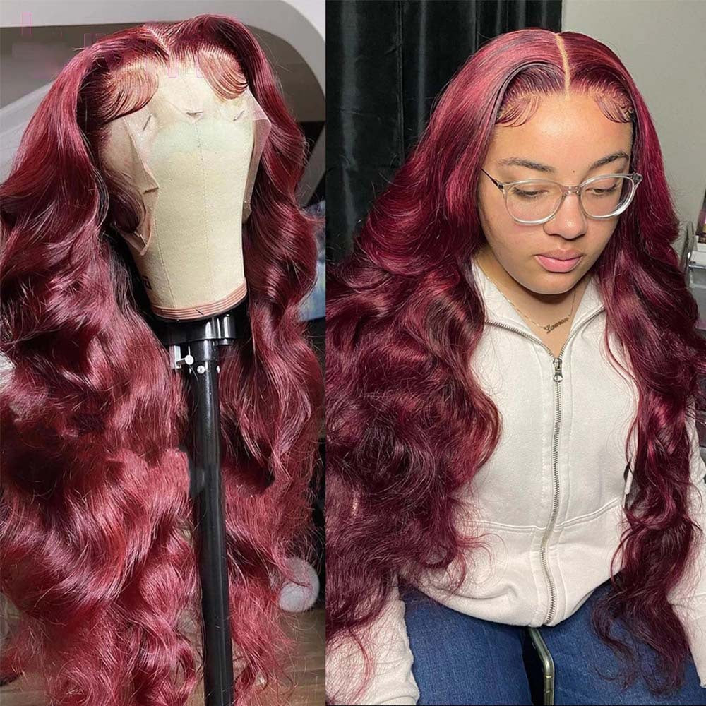 Lace Front Human Hair Wig Body Wave - ElevateHealthTech