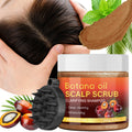 Scalp Scrub & Massage Brush Set – Deep Cleansing Exfoliator for Healthy Hair & Scalp