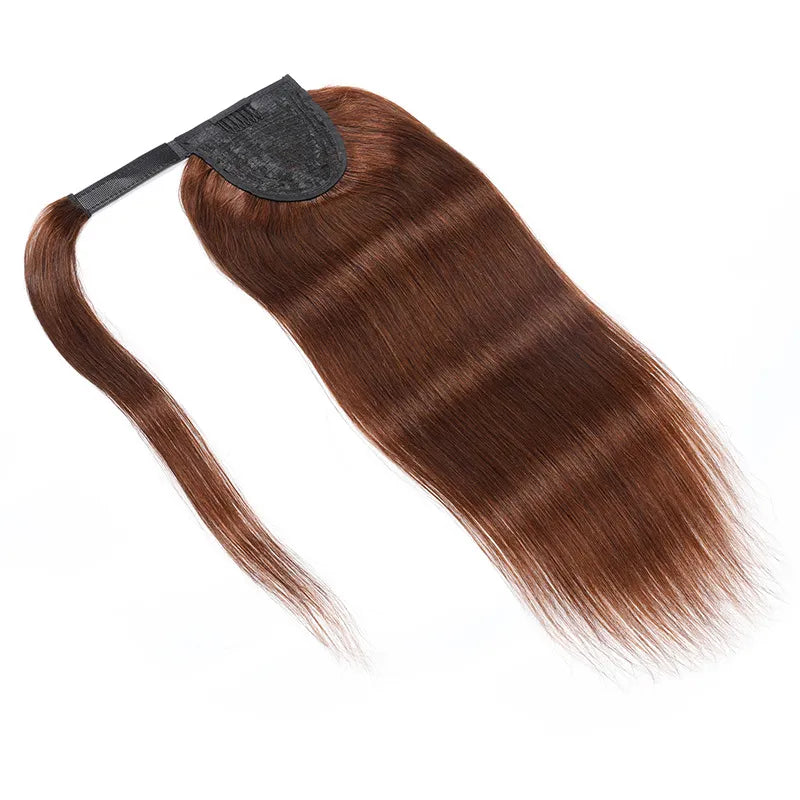 Chocolate Brown premium ponytail(#4)(75g-100g) - ElevateHealthTech