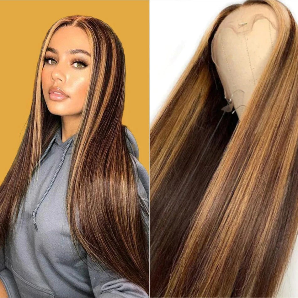 Straight Lace Front Human Hair Wig - ElevateHealthTech