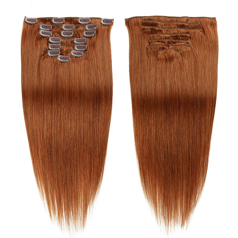 Light Ginger /  Classic Clip-Ins (100g-120g)(#30) - ElevateHealthTech