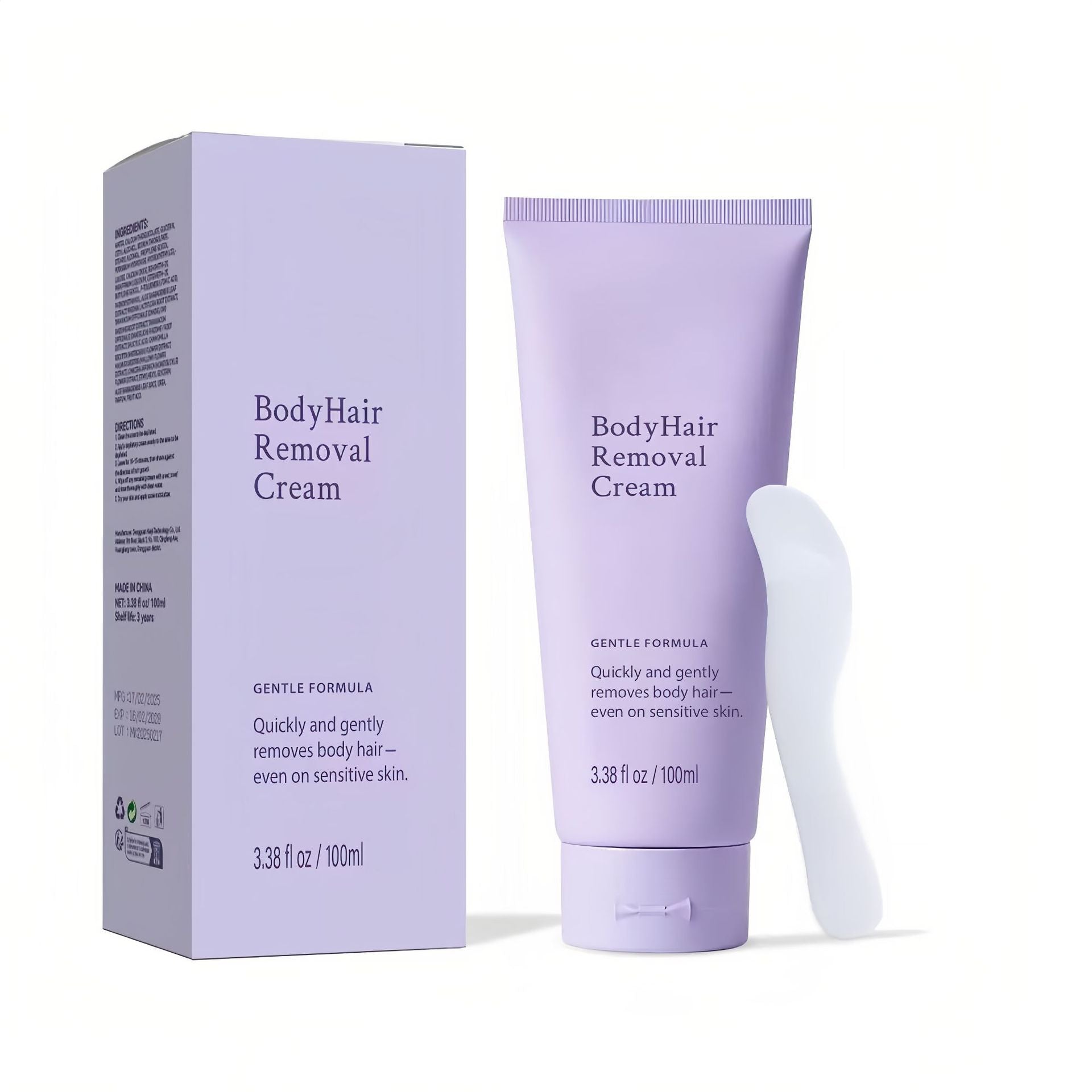 Body Hair Removal Cream with SPF and Herbal Formula - ElevateHealthTech