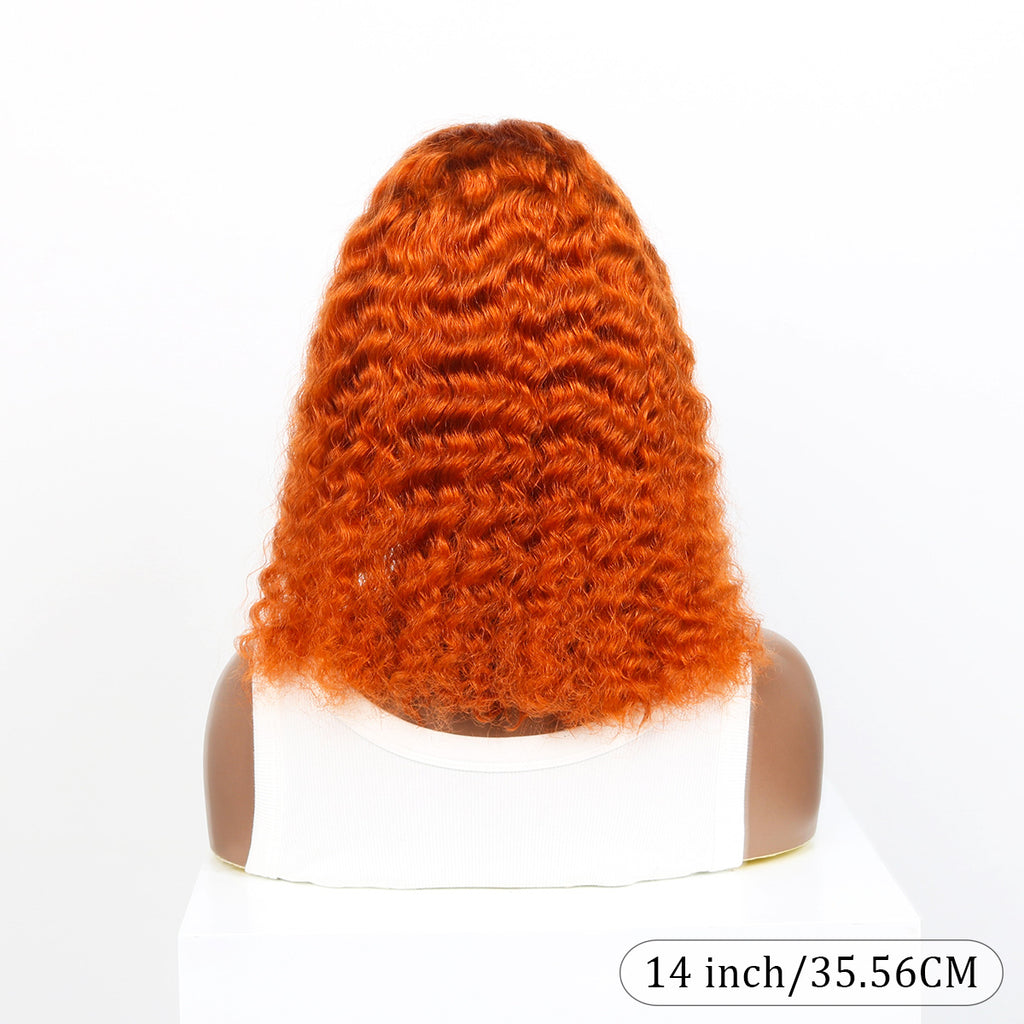 Ginger T-Part Bob Real Human Hair Lace Wig 180% Density - ElevateHealthTech