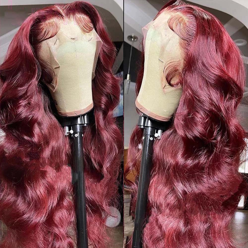 Lace Front Human Hair Wig Body Wave - ElevateHealthTech