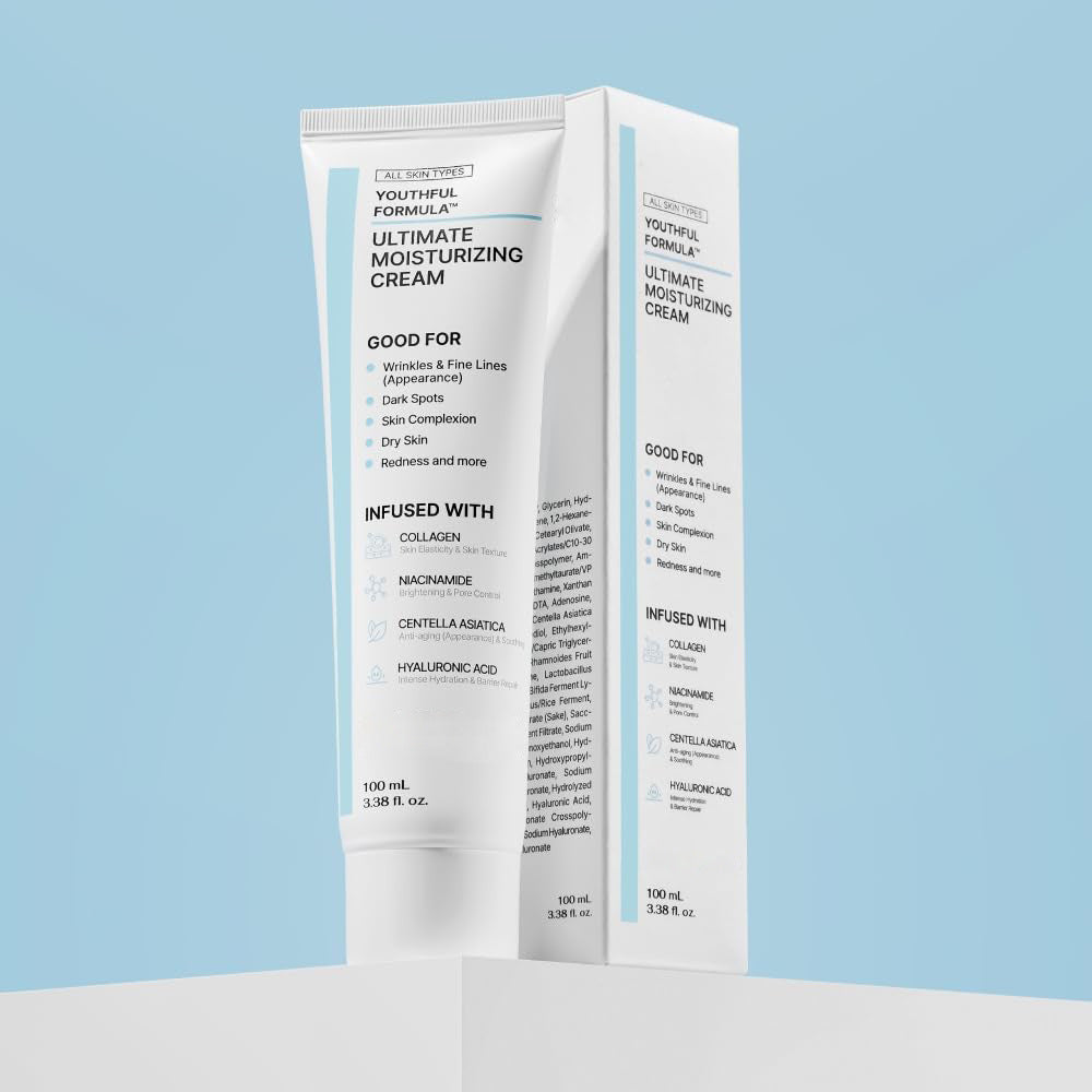 Youthful Formula Ultimate Moisturizing Cream – 100ml - ElevateHealthTech