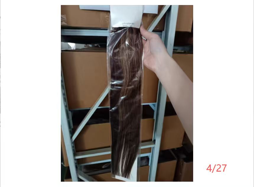 Honey Blonde Highlights Premium Classic Clip-In Hair Extensions(100g-130g)(#4/27) - ElevateHealthTech