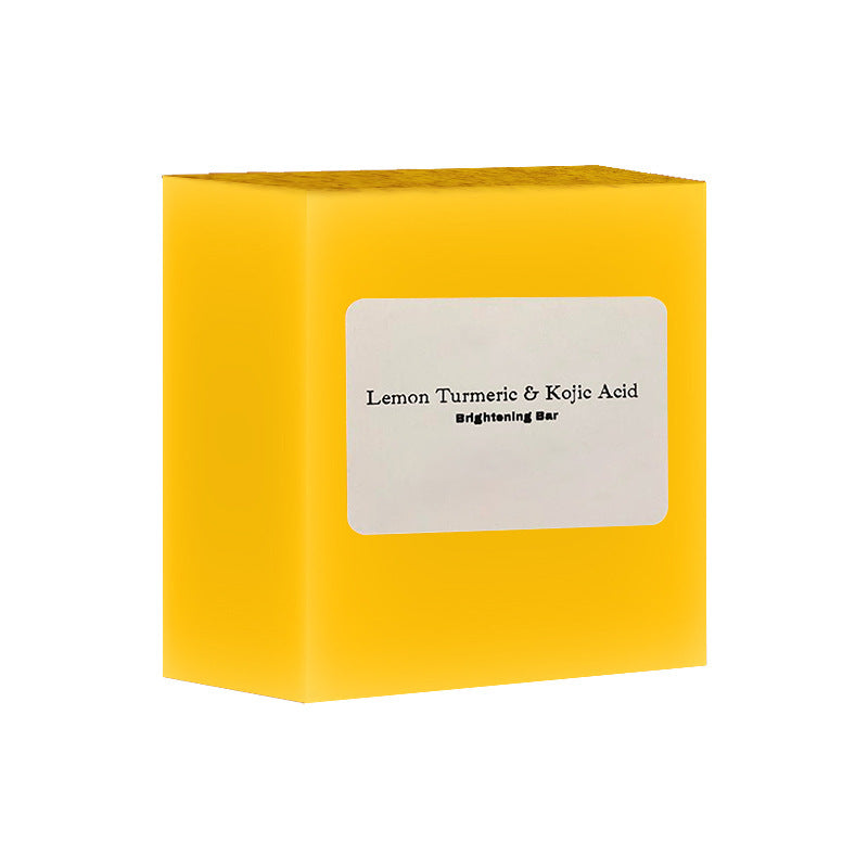 Lemon Turmeric Kojic Acid Soap – Brightening Face & Body Bar | Natural Skincare - ElevateHealthTech