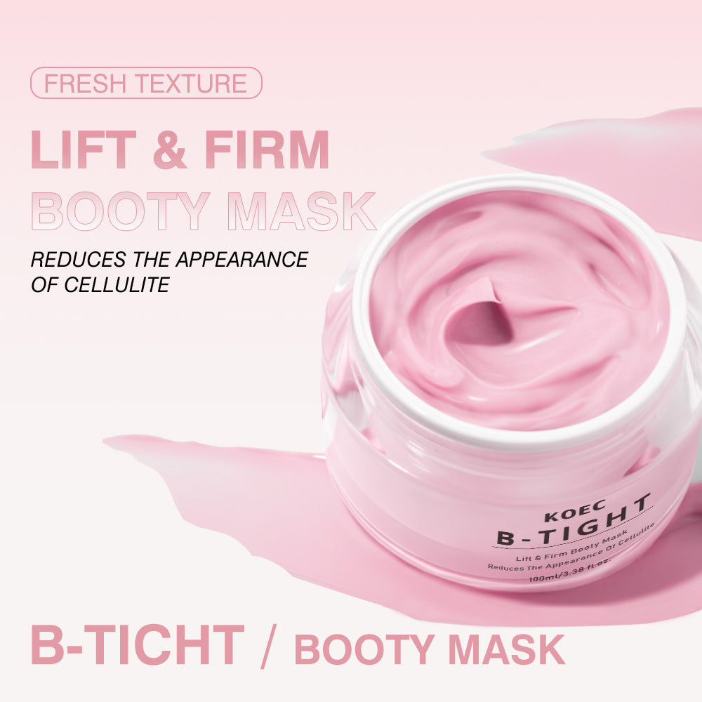 B-Tight Booty Mask – Firming & Hydrating Body Cream, 3.38 fl oz - ElevateHealthTech