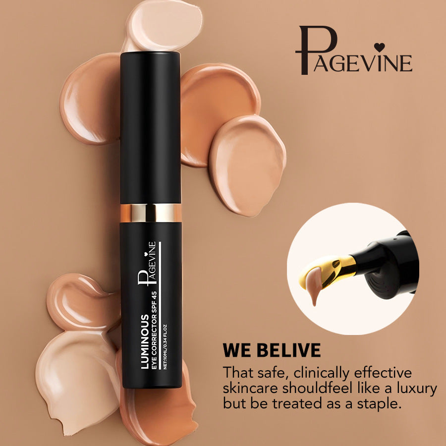 Luminous Eye Corrector SPF 45 – Tinted Under-Eye concealer for Dark Circles & Protection - ElevateHealthTech