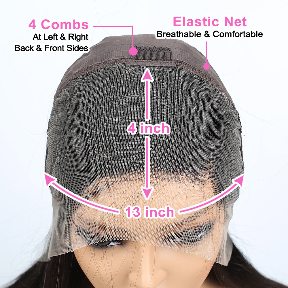 European and American Wig Headgear Lace Wig - ElevateHealthTech