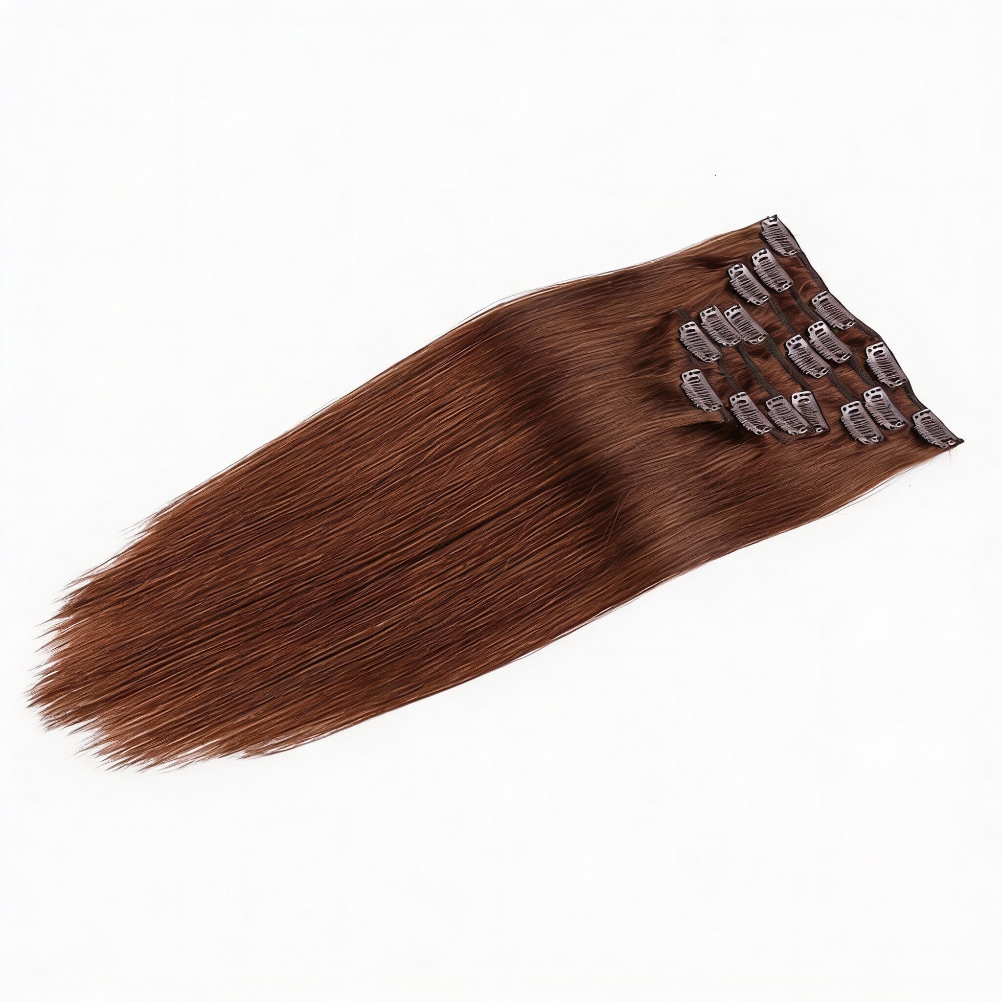 Chocolate Brown /  Classic Clip-Ins (100g-120g)(#4 ) - ElevateHealthTech