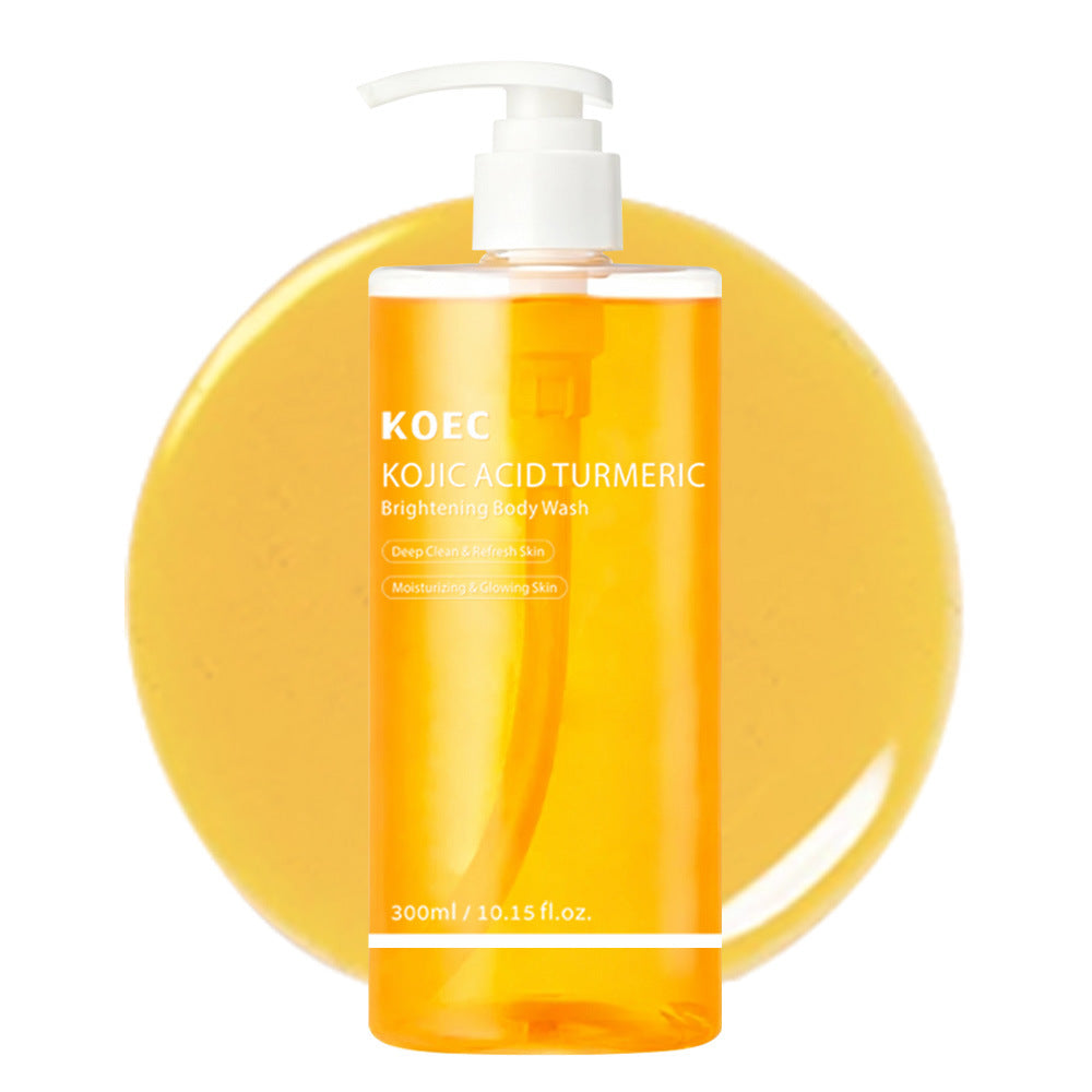 Brightening & Gentle Body Cleanser Duo – Kojic Acid Turmeric Shower Gel + Hydrating Face & Body Wash - ElevateHealthTech