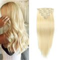 Light Blonde / Classic Clip-Ins (100g-120g)(#613) - ElevateHealthTech