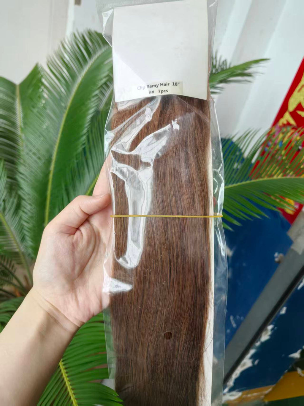 Brown Premium Classic Clip-In Hair Extensions (100g–130g)(#6) - ElevateHealthTech