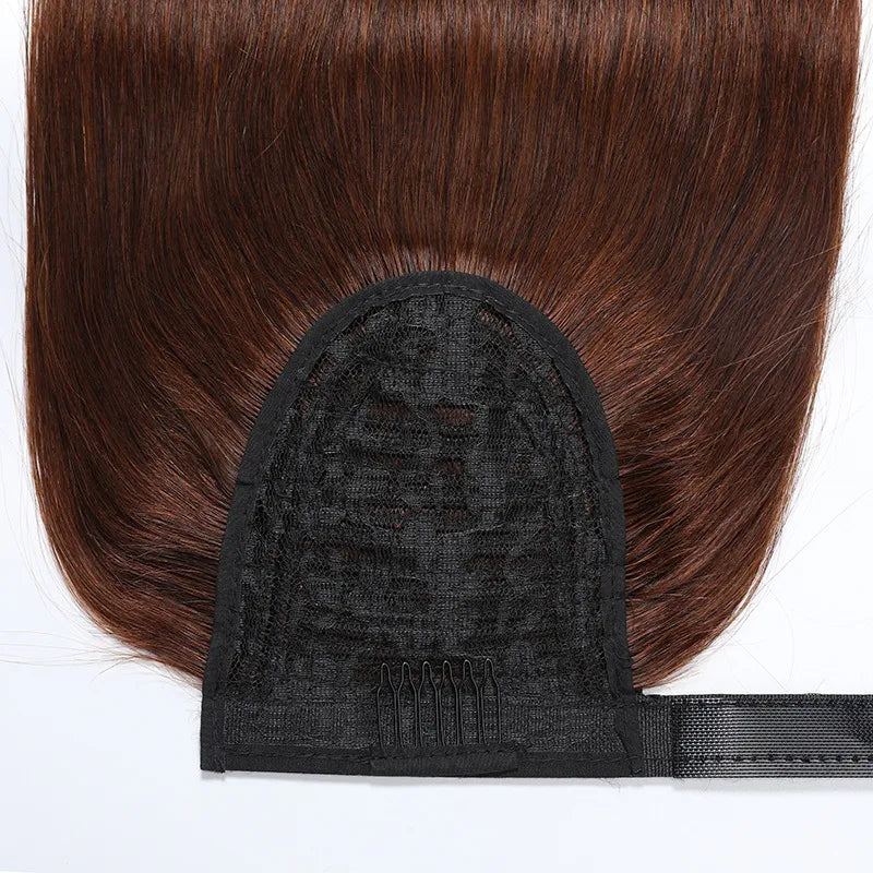 Chocolate Brown premium ponytail(#4)(75g-100g) - ElevateHealthTech