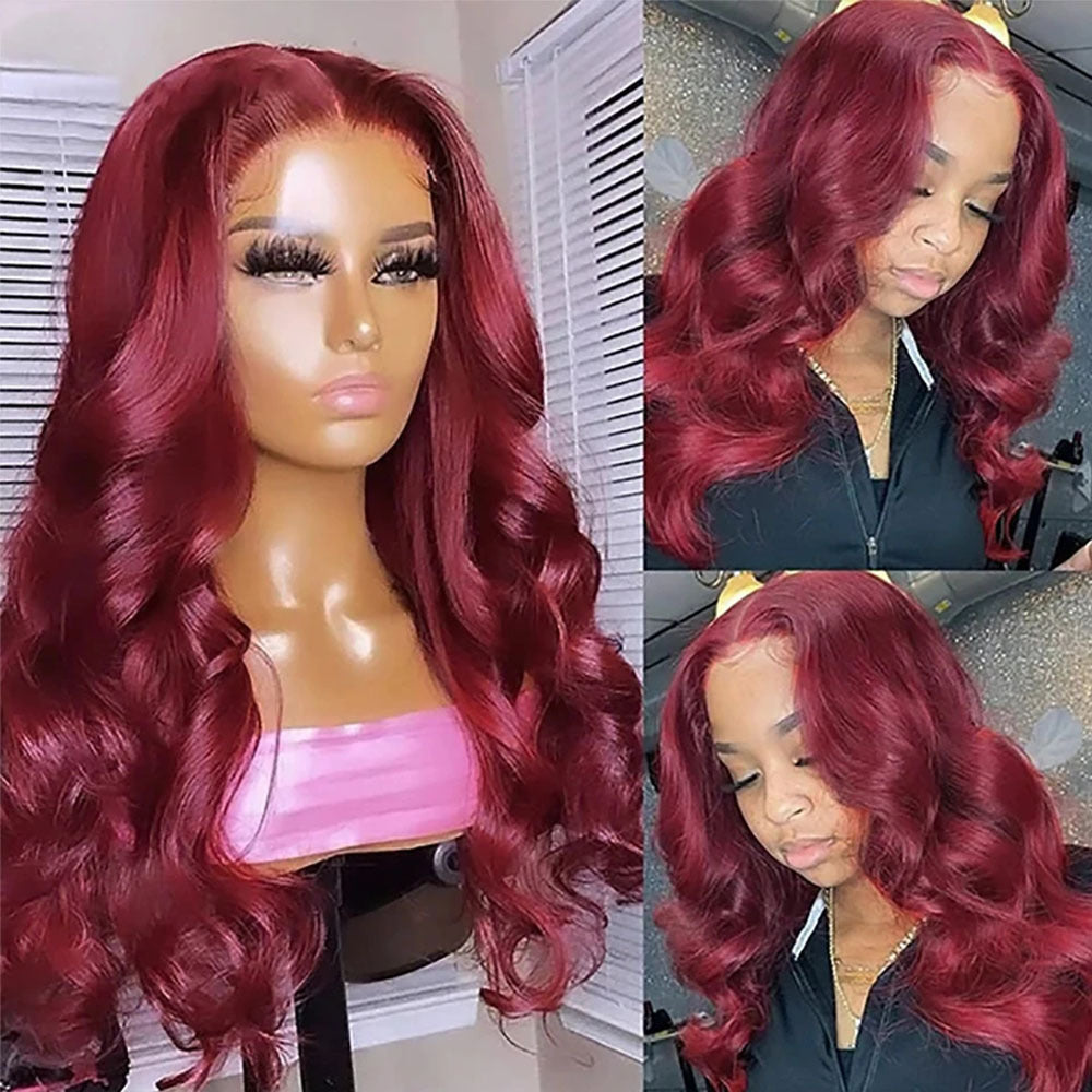 Lace Front Human Hair Wig Body Wave - ElevateHealthTech