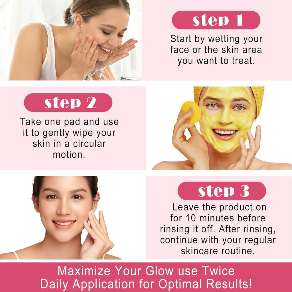 Turmeric Kojic Acid Cleansing Pads - ElevateHealthTech