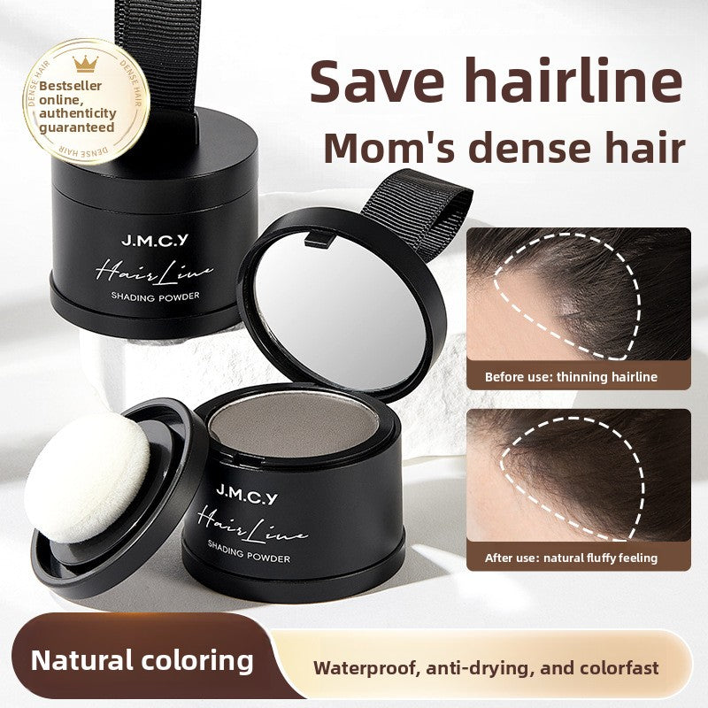 Hairline Contouring Powder – Waterproof Root Touch-Up & Hairline Filler (4.2g) - ElevateHealthTech