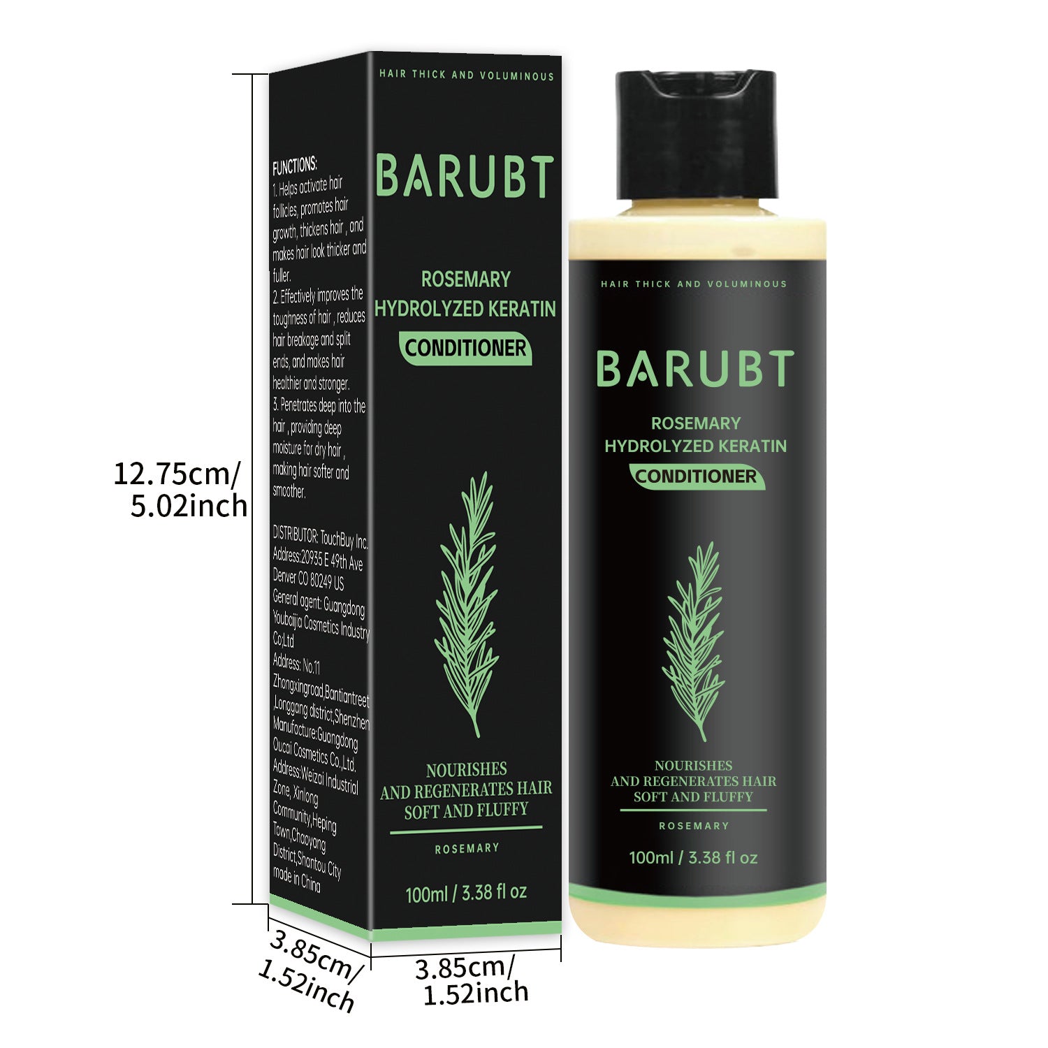 Rosemary Revitalizing Shampoo – Scalp Cleansing, Anti-Dandruff & Hydrating Hair Care - ElevateHealthTech