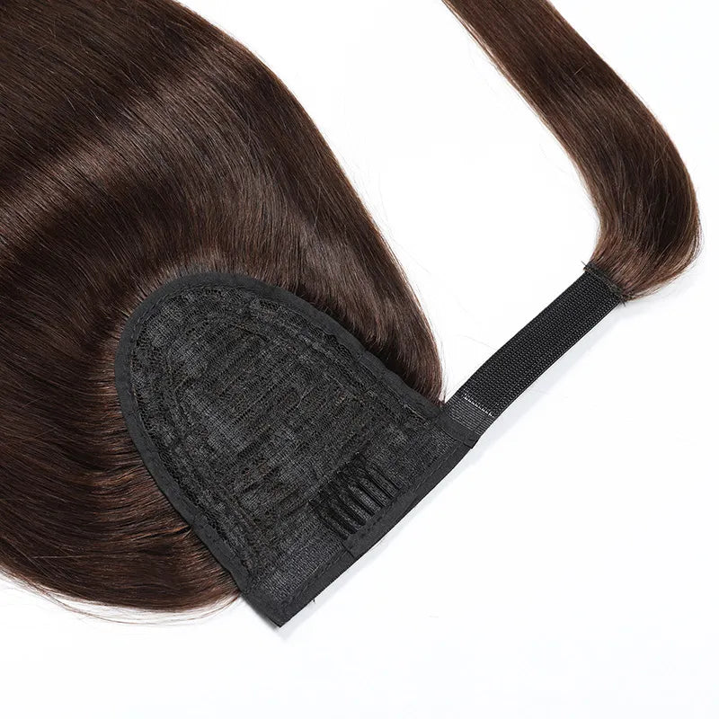 Dark Brown premium ponytail(#2)(75g-100g) - ElevateHealthTech