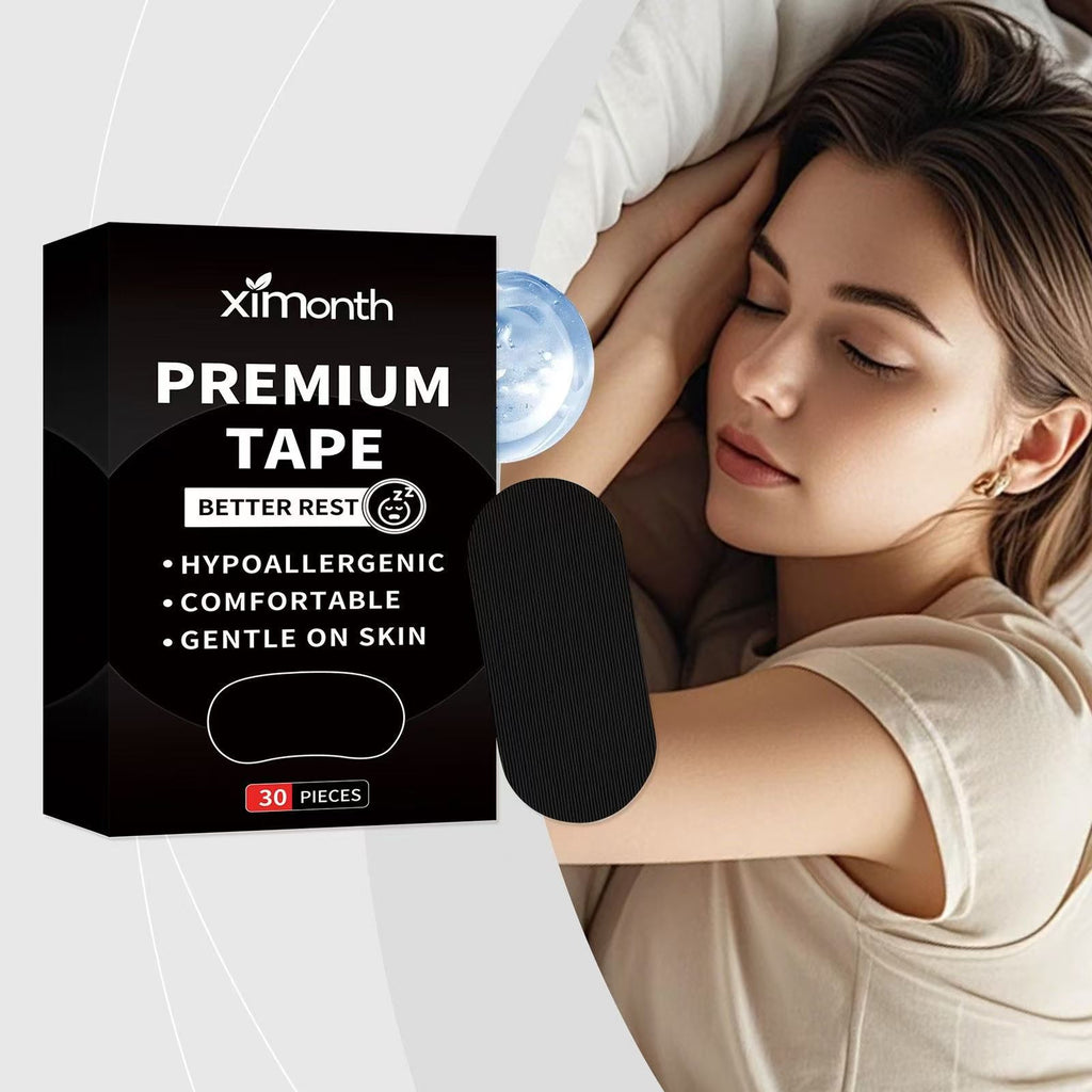 SLEEP TAPE – Breathable Mouth Tape for Snoring Relief & Better Breathing - ElevateHealthTech