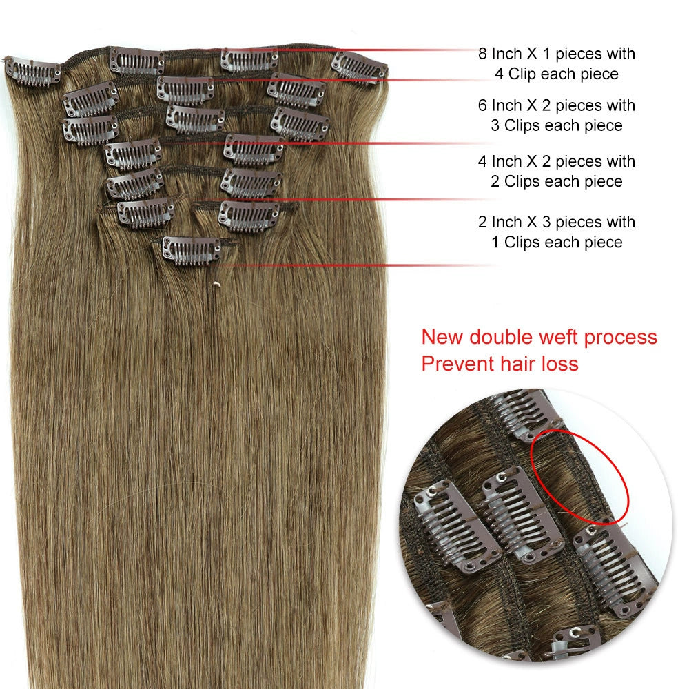 Chocolate Dip Color Melt /  Classic Clip-Ins (100g-120g)(#8) - ElevateHealthTech