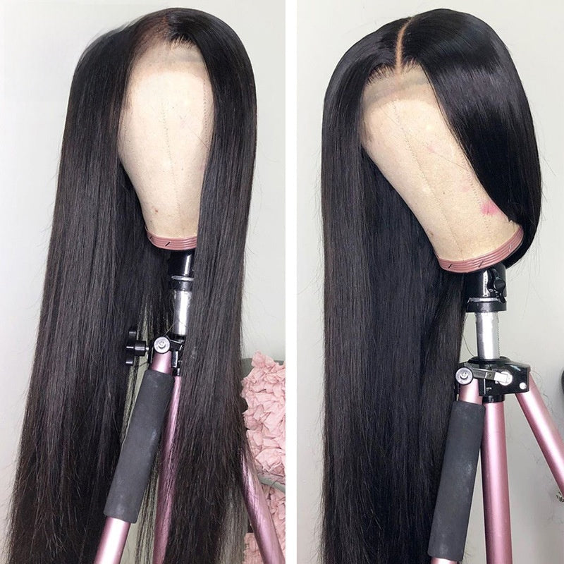 Real human hair wig with lace head cover - ElevateHealthTech
