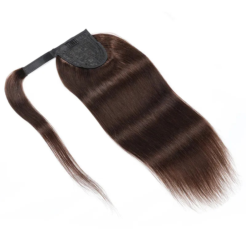 Dark Brown premium ponytail(#2)(75g-100g) - ElevateHealthTech
