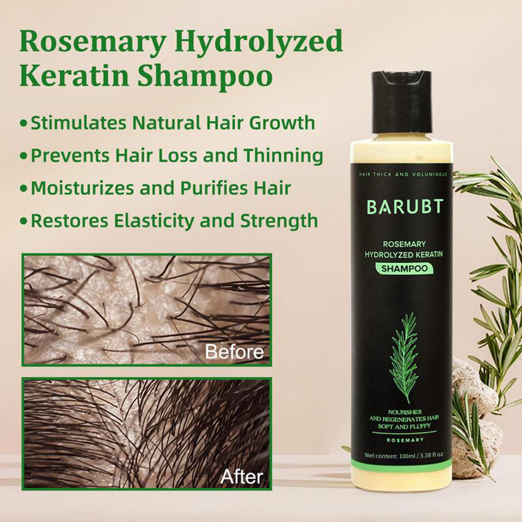 Rosemary Revitalizing Shampoo – Scalp Cleansing, Anti-Dandruff & Hydrating Hair Care - ElevateHealthTech