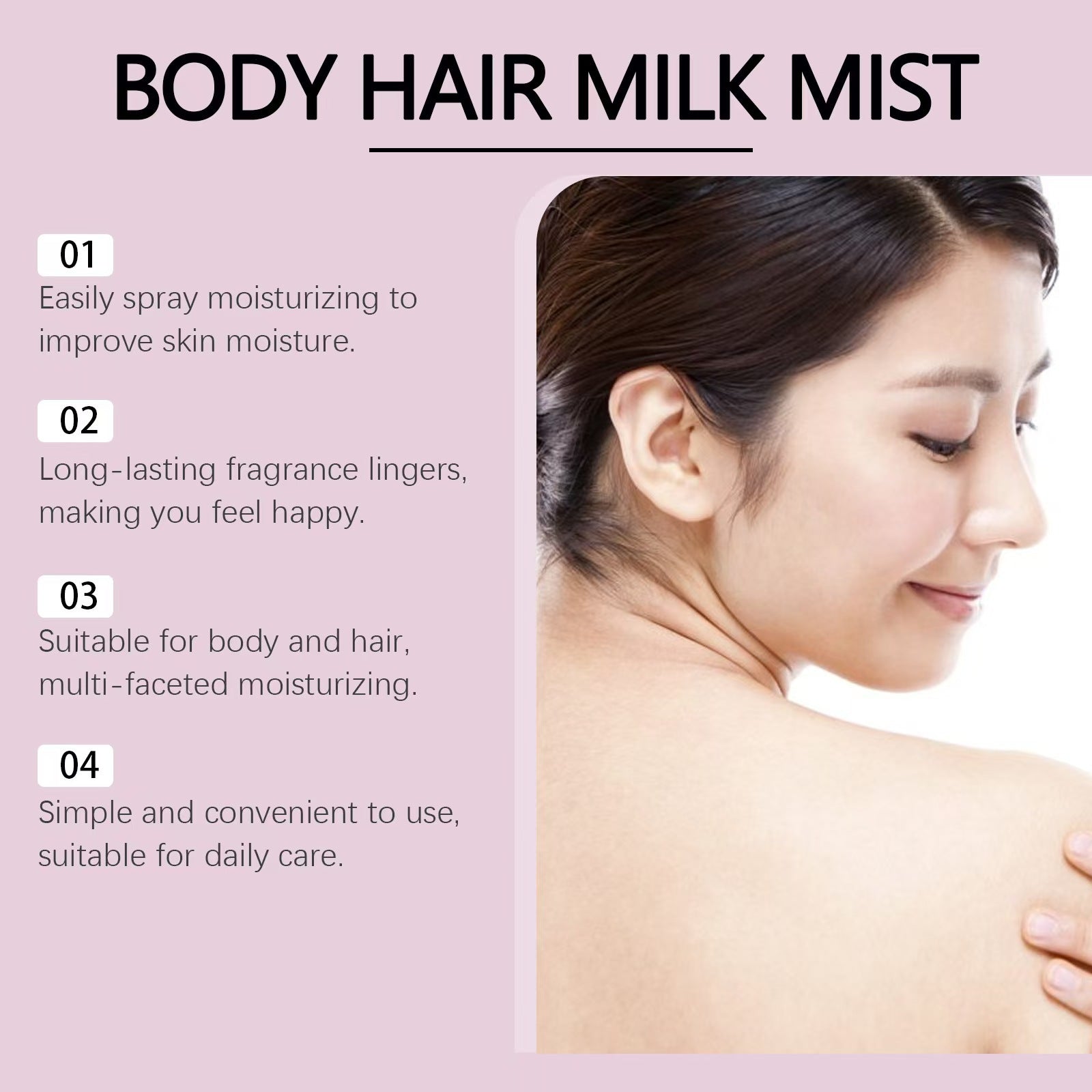 Body Milk Mist – Lightweight Hydrating Spray with Natural Fragrance - ElevateHealthTech