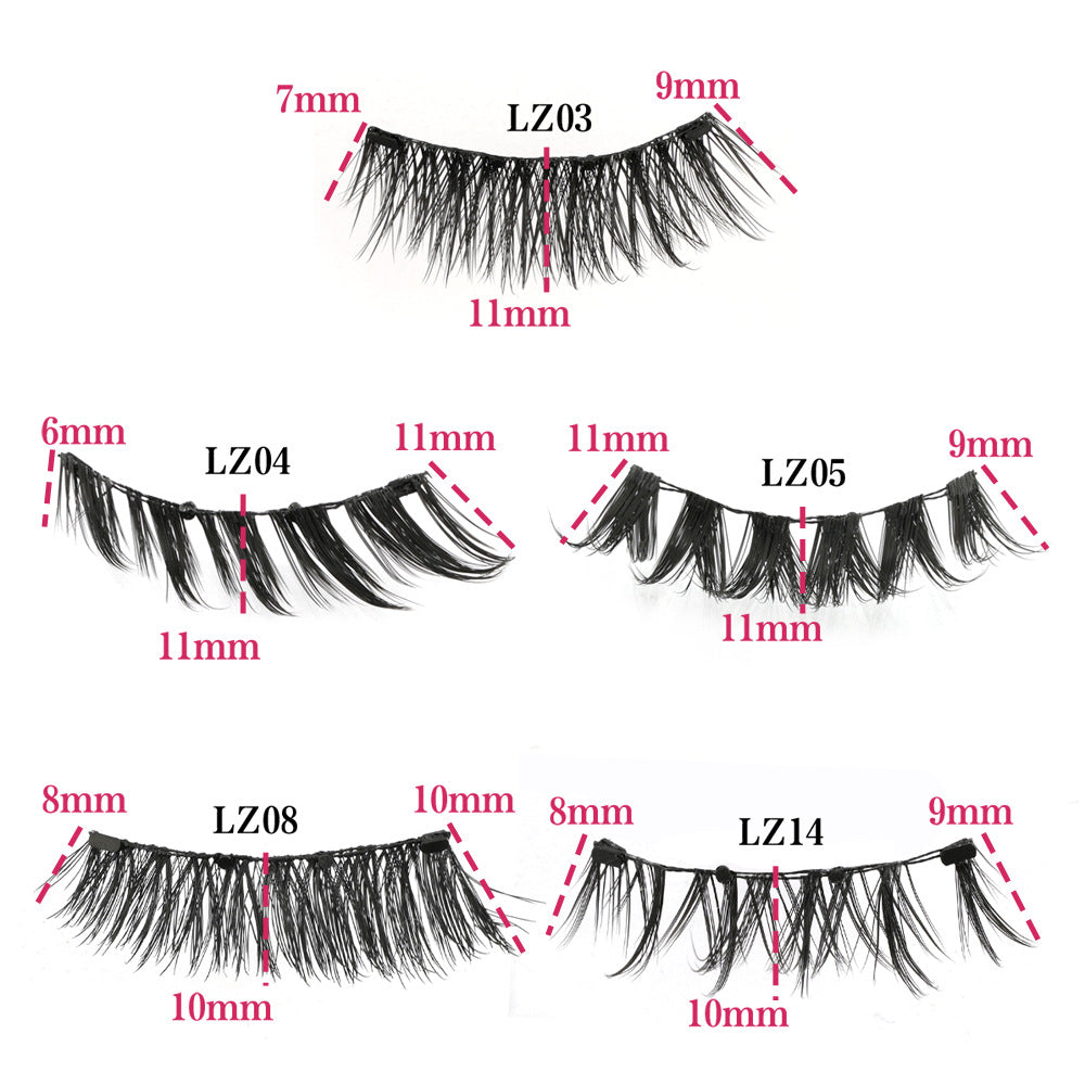 Easy Magnetic Eyelashes with Applicator – Reusable Natural False Lashes (No Glue) - ElevateHealthTech