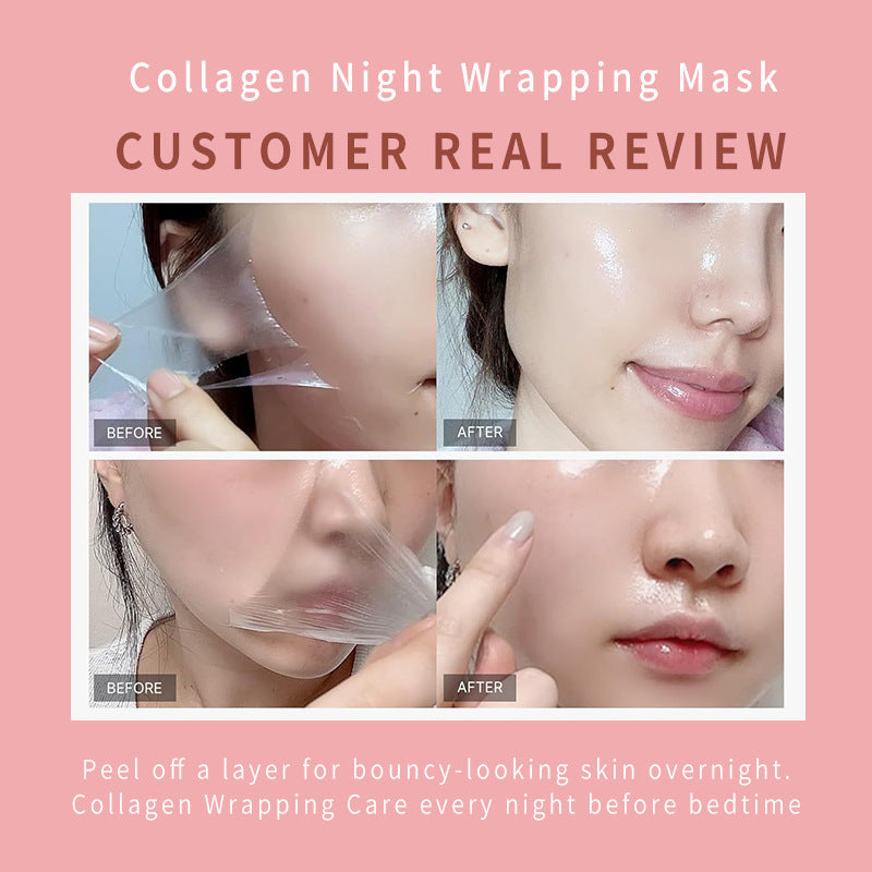 Collagen Hydrating Peel-Off Face Mask – Deep Moisturizing & Skin Firming Treatment 75ml - ElevateHealthTech