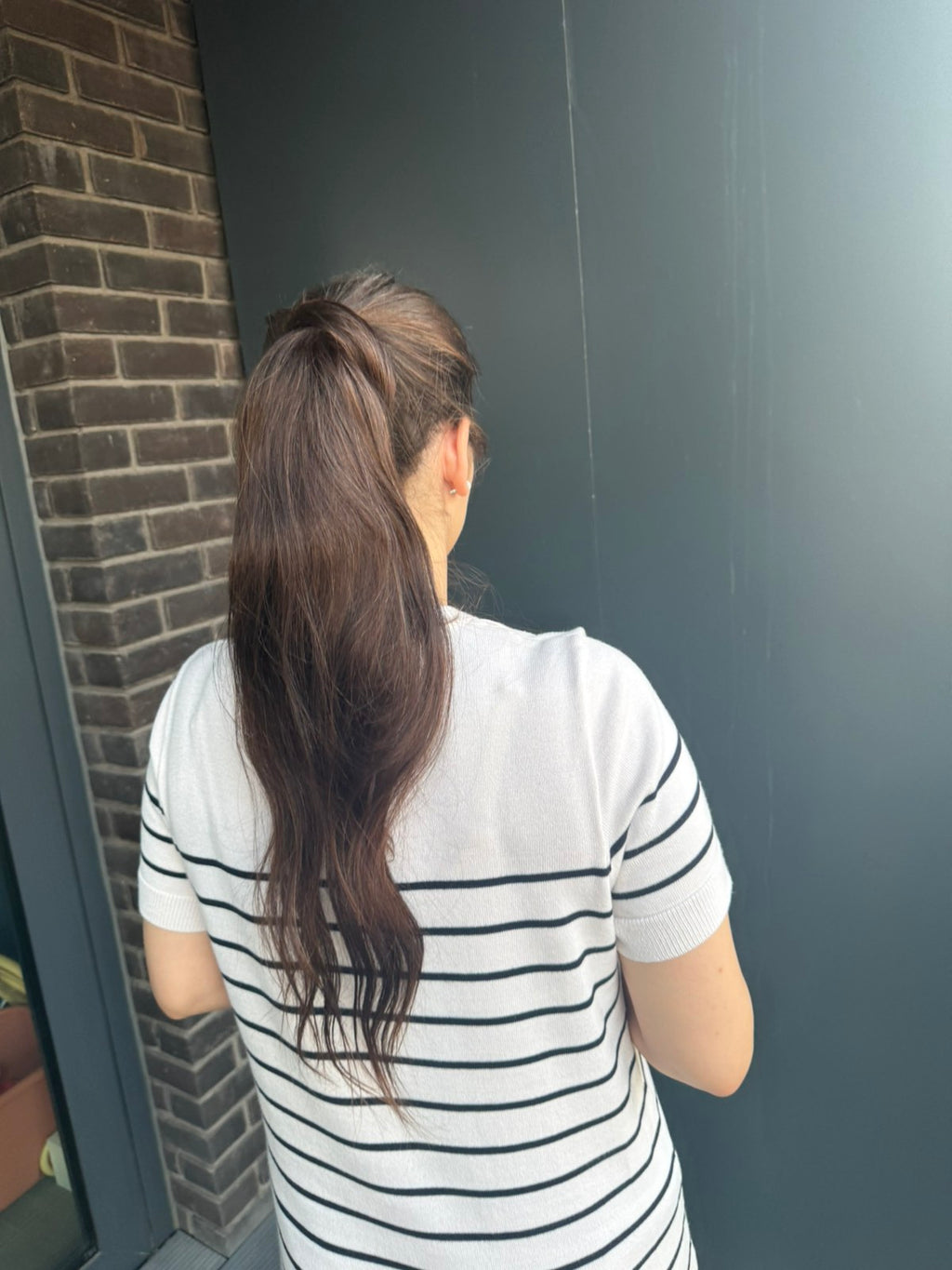 Dark Brown Ponytail (#2) (75g-100g)