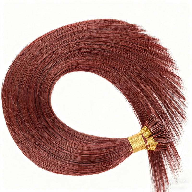 Terracotta Copper Premium I-tip Hair Extensions 50g(#33) - ElevateHealthTech