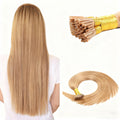 Foxy Blone Premium I-tip Hair Extensions 50g(#27) - ElevateHealthTech