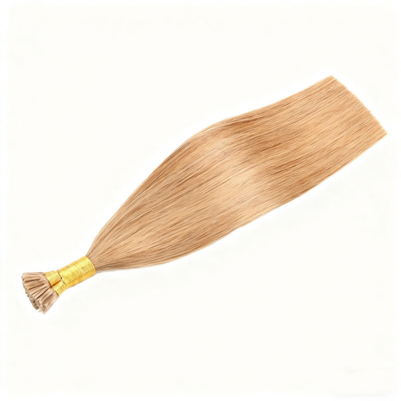 Foxy Blone Premium I-tip Hair Extensions 50g(#27) - ElevateHealthTech
