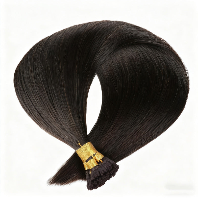 Seal Brown Premium I-tip Hair Extensions 50g(#1B) - ElevateHealthTech