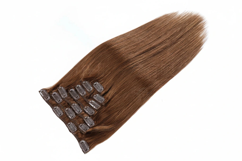 Chocolate Brown / Classic Clip-Ins (100g-120g)( #6) - ElevateHealthTech