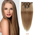 Sugar Brown / Classic Clip-Ins(100g-120g)(#10) - ElevateHealthTech