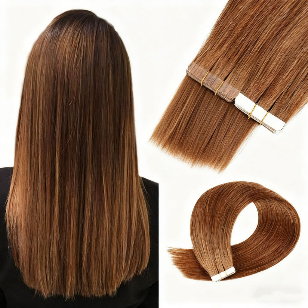 Light Brown / Tape-Ins 50g(#6) - ElevateHealthTech