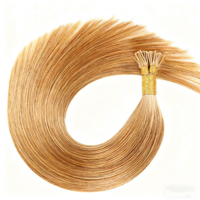 Foxy Premium I-tip Hair Extensions 50g(#12) - ElevateHealthTech