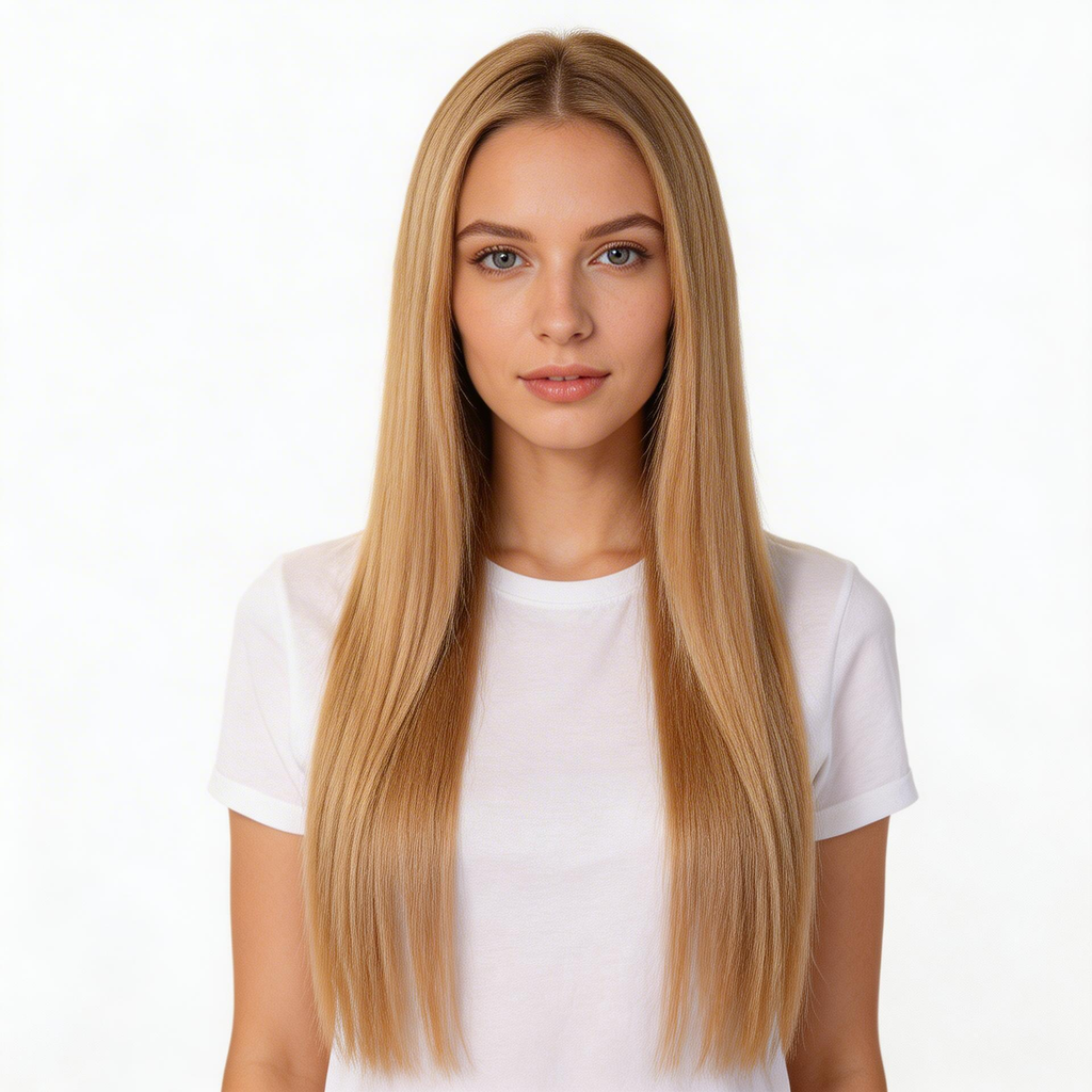 Foxy Blone Premium I-tip Hair Extensions 50g(#27) - ElevateHealthTech