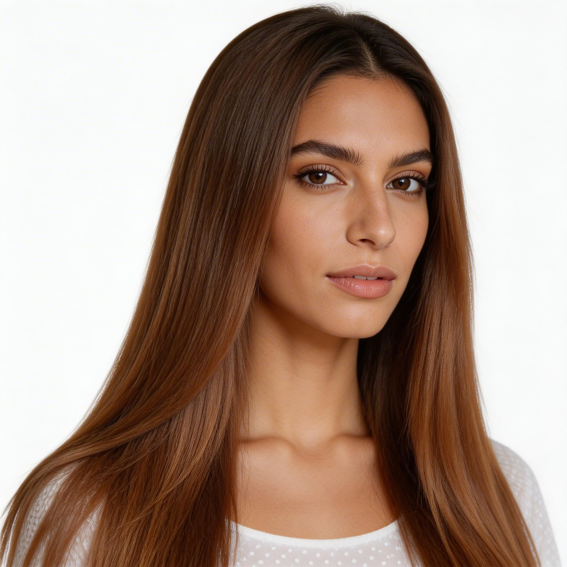 LIght Brown Premium I-tip Hair extensions 50g(#6) - ElevateHealthTech