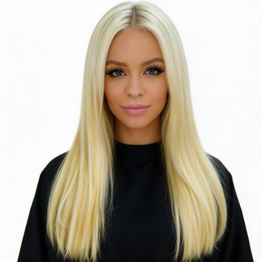 Yellowish Blonde Premium I-tip Hair Extensions 50g(#613) - ElevateHealthTech